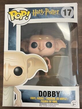 Funko Dobby Vinyl Figure in Pink and Beige